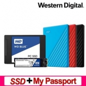 WD SSD + My Passport 2.5吋行動硬碟(...