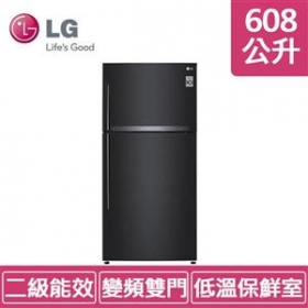 LG GR-HL600MB 608公升 (冷藏 430L:冷凍 178L)直驅變頻冰箱 