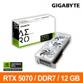 技嘉GIGABYTE GV-N5070AERO OC-12GD 顯示卡 RTX5070
