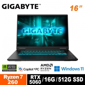 技嘉 GIGABYTE GAMING A16 3VHK3TW893SH 16吋筆電