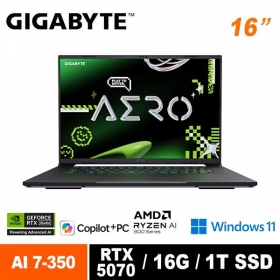技嘉 GIGABYTE AERO X16 1WH93TWC94DH 16吋筆電